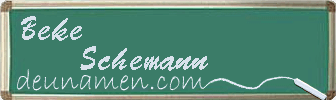 Beke Schemann Visitenkarte